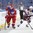 BUFFALO, NEW YORK - JANUARY 2: Russia's Artur Kayumov #28 skates with the puck while USA's Ryan Poehling #4 looks on during quarterfinal round action at the 2018 IIHF World Junior Championship. (Photo by Matt Zambonin/HHOF-IIHF Images)


